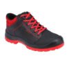 Vaultex AGO High Ankle Steel Toe Safety Shoes Black/Red