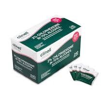 Clinell swab 2% Chlorhexidine in 70% Alcohol